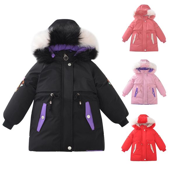 ins baby girls' winter coat cotton-padded clothes children's embroidery down hand-plug cotton padded jacket 4 colors, Blue;gray
ins baby girls' winter coat cotton-padded clothes children's embroidery down hand-plug cotton padded jacket 4 colors, Blue;gray