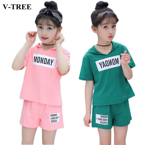 2020 summer girls clothing sets shirts+shorts clothes sets for kids sports suits baby tracksuit roupa infantil 4-12years, White
2020 summer girls clothing sets shirts+shorts clothes sets for kids sports suits baby tracksuit roupa infantil 4-12years, White