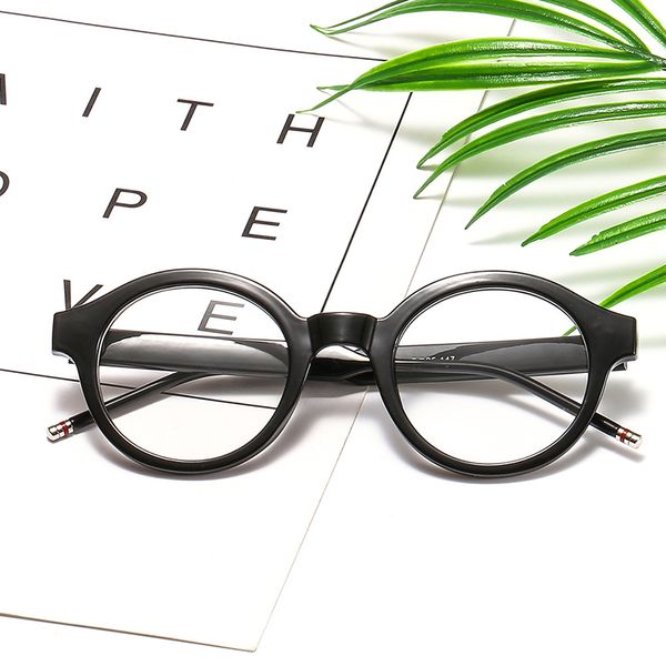 novel decorative glasses round frame europe and the united states retro rice nails flat mirror trend literary glasses frame, Black
novel decorative glasses round frame europe and the united states retro rice nails flat mirror trend literary glasses frame, Black
