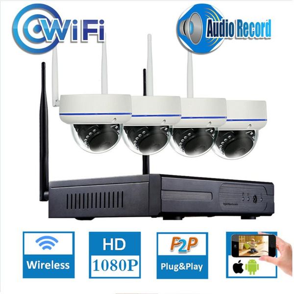 1080p 4ch wireless nvr cctv system wifi 2.0mp ir outdoor dome p2p ip camera sound recording security video surveillance kit
1080p 4ch wireless nvr cctv system wifi 2.0mp ir outdoor dome p2p ip camera sound recording security video surveillance kit