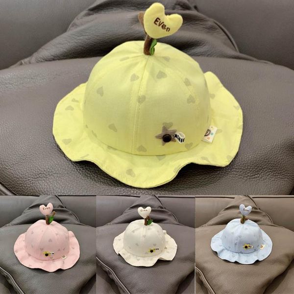 summer baby sun hat heart letter outdoor anti uv protection beach caps sunscreen cap newborn fisherman's hat for 0-1 years ma6, Yellow
summer baby sun hat heart letter outdoor anti uv protection beach caps sunscreen cap newborn fisherman's hat for 0-1 years ma6, Yellow