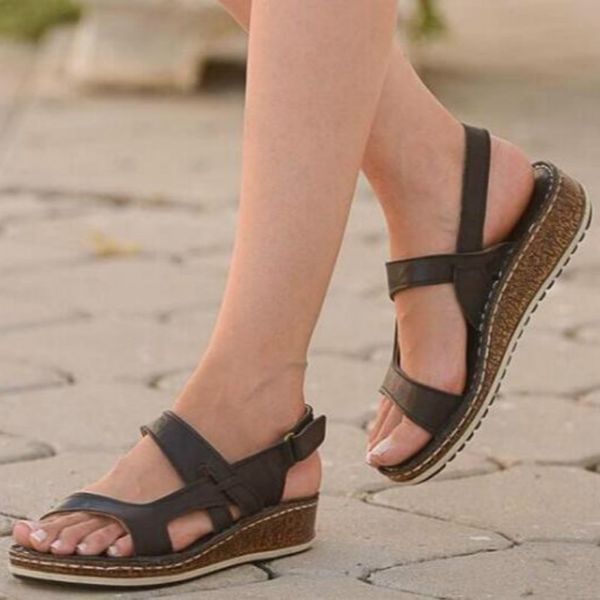 sandals summer 2021 college style wedge women students casual platform large size 35-43 woman open toe beach shoes, Black
sandals summer 2021 college style wedge women students casual platform large size 35-43 woman open toe beach shoes, Black