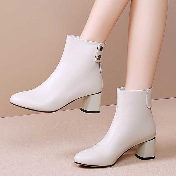 female heels shoes for women back zipper rouned toe high heels spring autumn boots new working thick ankle boots, Black
female heels shoes for women back zipper rouned toe high heels spring autumn boots new working thick ankle boots, Black