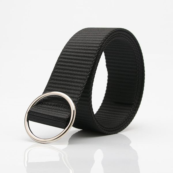 no hole belt male round buckle black belt female canvas simple wild korean decorative jeans korean students, Black;brown
no hole belt male round buckle black belt female canvas simple wild korean decorative jeans korean students, Black;brown