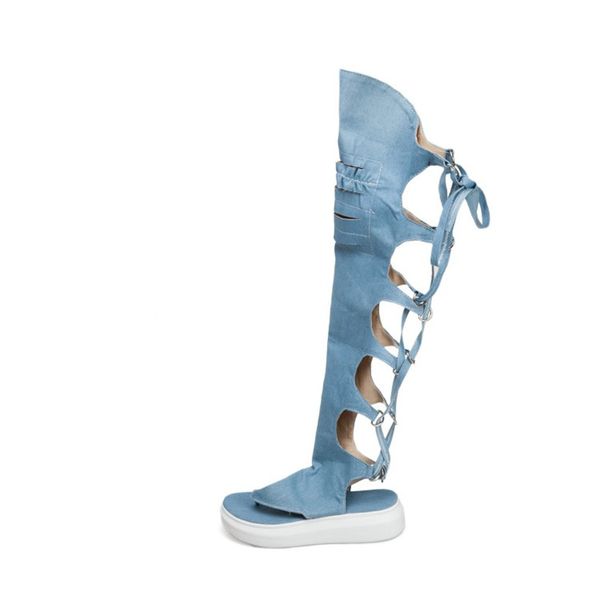 sandals explosion european and american wind roman hollow pinch high tube straps wedge heel casual large size women, Black
sandals explosion european and american wind roman hollow pinch high tube straps wedge heel casual large size women, Black