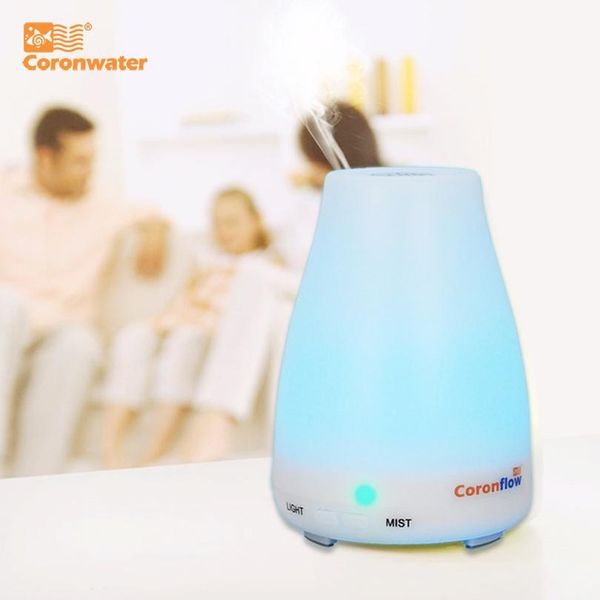 100ml aroma essential oil diffuser ultrasonic air humidifier with 7 color changing led lights for office home
100ml aroma essential oil diffuser ultrasonic air humidifier with 7 color changing led lights for office home