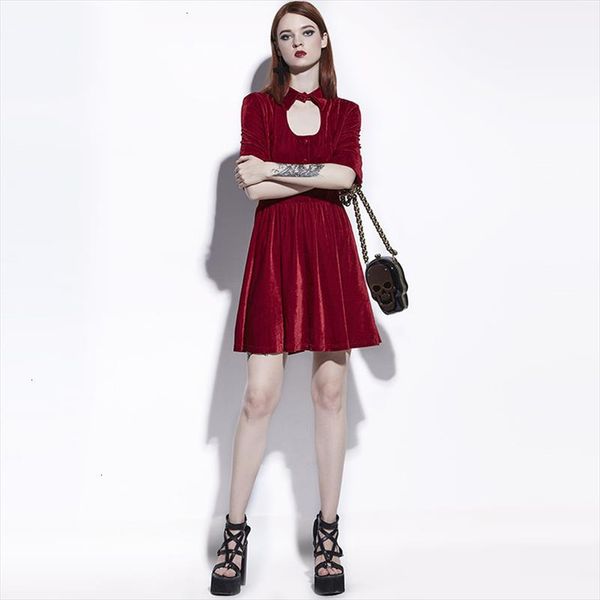 gothic платье темно-красный женщины летняя линия повседневные платья гот fashion street элегантный полые опрятный урожай готика платье, Black;gray
gothic платье темно-красный женщины летняя линия повседневные платья гот fashion street элегантный полые опрятный урожай готика платье, Black;gray