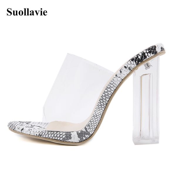 suollavie fashion clear slippers leisure shoes women transparent pvc outdoor slippers women sandals woman snake print heels, Black
suollavie fashion clear slippers leisure shoes women transparent pvc outdoor slippers women sandals woman snake print heels, Black