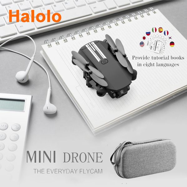 halolo mini rc drone 4k hd camera wifi fpv ls-min rc foldable pocket quadcopter profesional helicopter pocket dron toys for boy
halolo mini rc drone 4k hd camera wifi fpv ls-min rc foldable pocket quadcopter profesional helicopter pocket dron toys for boy