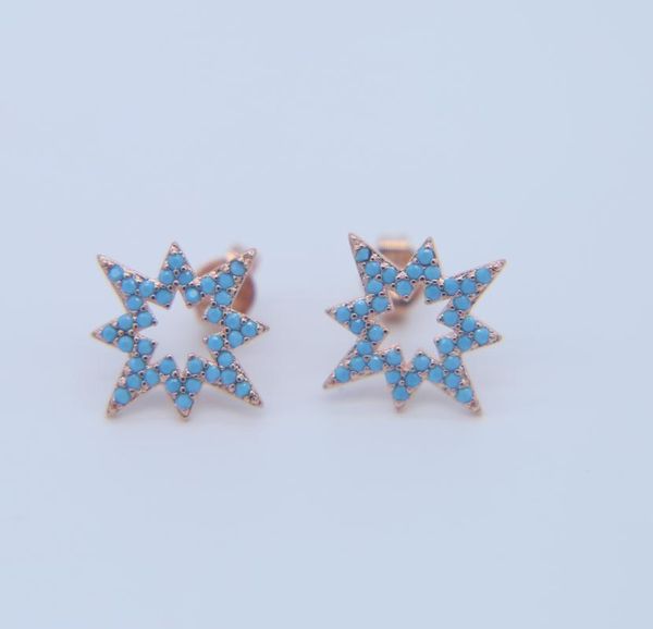 stud 2021 arrival christmas gift jewelry blue turquoises cz star earrings outline fashion ladies gold color earring, Golden;silver
stud 2021 arrival christmas gift jewelry blue turquoises cz star earrings outline fashion ladies gold color earring, Golden;silver