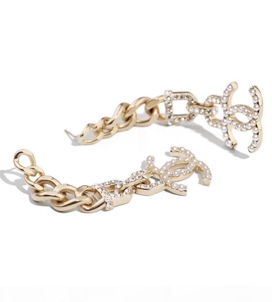 2020 chain drop earring with diamond and pearl for women wedding jewelry gift ps4605, Silver
2020 chain drop earring with diamond and pearl for women wedding jewelry gift ps4605, Silver