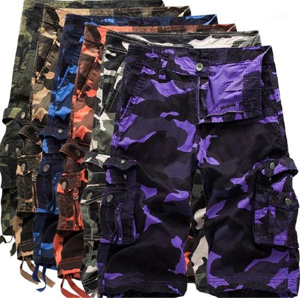 pockets shorts casual mens beach shorts plus size camouflage cargo shorts for man summer knee length loose multi, White;black
pockets shorts casual mens beach shorts plus size camouflage cargo shorts for man summer knee length loose multi, White;black