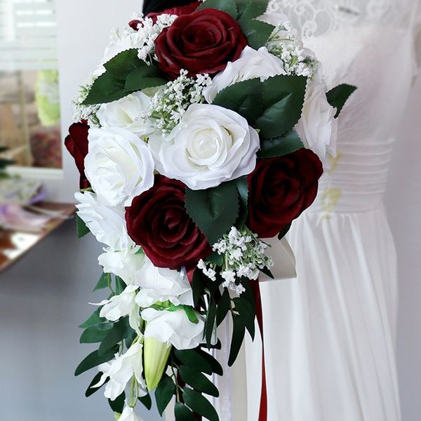 decorative flowers & wreaths european artificial rose party silk fake festival for home el decor diy wedding decoration wreath red
decorative flowers & wreaths european artificial rose party silk fake festival for home el decor diy wedding decoration wreath red