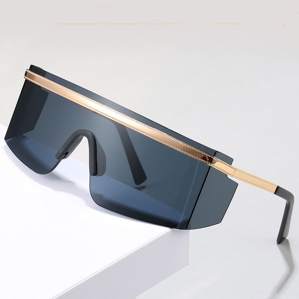 rimless one piece oversized alloy sunglasses for women and men 2020 new square shield sun glasses male black yellow, White;black
rimless one piece oversized alloy sunglasses for women and men 2020 new square shield sun glasses male black yellow, White;black