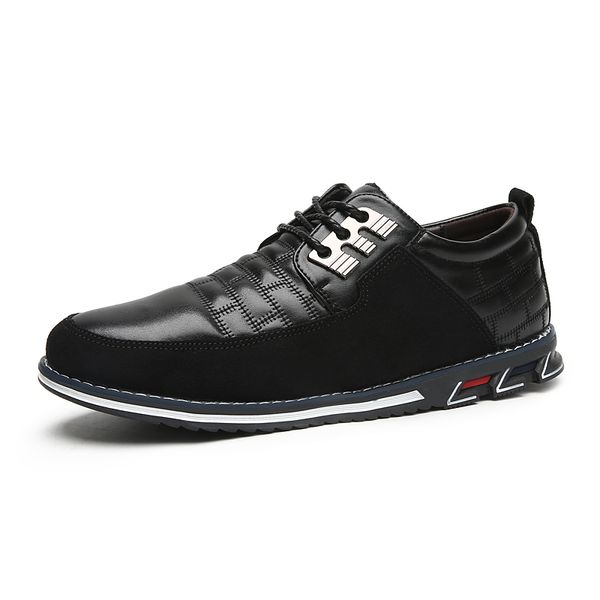 genuine leather shoes elastic band fashion design solid tenacity comfortable men's shoes, Black
genuine leather shoes elastic band fashion design solid tenacity comfortable men's shoes, Black