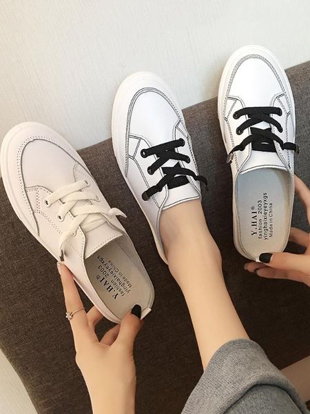 2020 new korean students flat bottom baotou sandals fashion wear thick white shoes, Black
2020 new korean students flat bottom baotou sandals fashion wear thick white shoes, Black