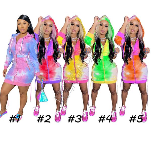 women designers hoodies coat long dresses zipper cardigan jackets color tie dye hooded hoodie jacket long coats overalls outerwear d9102, White
women designers hoodies coat long dresses zipper cardigan jackets color tie dye hooded hoodie jacket long coats overalls outerwear d9102, White