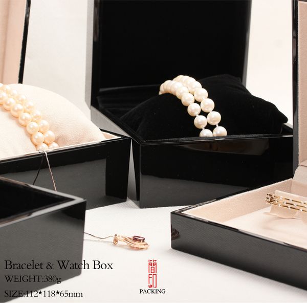 black paint box for bracelet bead watch bangle box or case only for international jewelry brand processing mx200810, Black;white
black paint box for bracelet bead watch bangle box or case only for international jewelry brand processing mx200810, Black;white