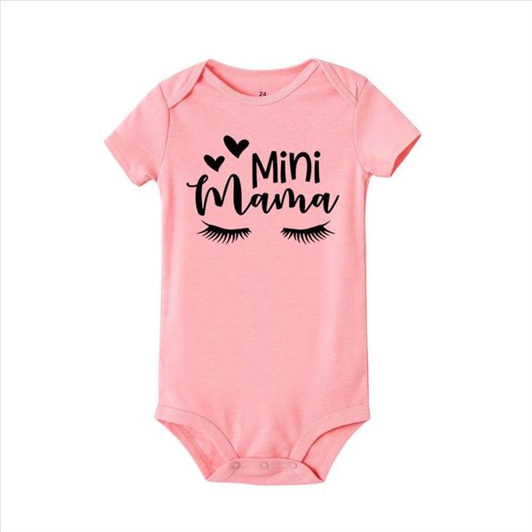 mamas mini me newborn infant baby girls new romper short sleeve jumpsuit outfits summer sunsuit clothes 0 24m, Blue