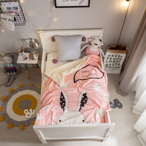 cartoon baby blanket with thick wool and warmth kindergarten children's nap blanket baby 100*140cm
cartoon baby blanket with thick wool and warmth kindergarten children's nap blanket baby 100*140cm