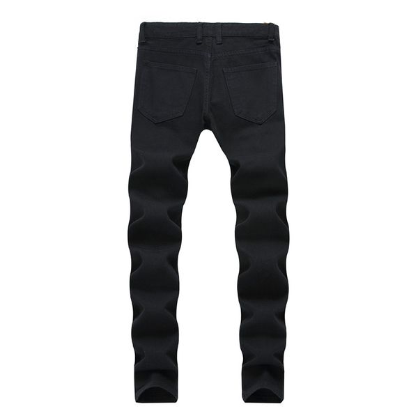 fashion hi trousers men plus distressed black streetwear 28-42 denim jeans with multi zippers size street ripped pants smdjn
fashion hi trousers men plus distressed black streetwear 28-42 denim jeans with multi zippers size street ripped pants smdjn