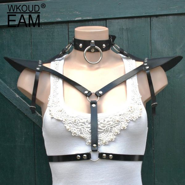 wkoud eam 2020 new solid color leather strap women punk slim hollow out personality trendy belly chain female belt tide pf775, Black;brown
wkoud eam 2020 new solid color leather strap women punk slim hollow out personality trendy belly chain female belt tide pf775, Black;brown