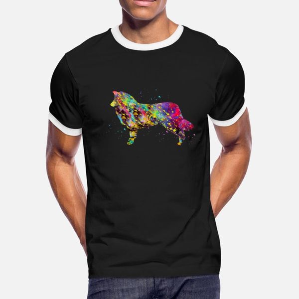 border collie watercolor art t shirt men character 100% cotton size s-3xl solid color cute funny casual spring autumn standard shirt
border collie watercolor art t shirt men character 100% cotton size s-3xl solid color cute funny casual spring autumn standard shirt