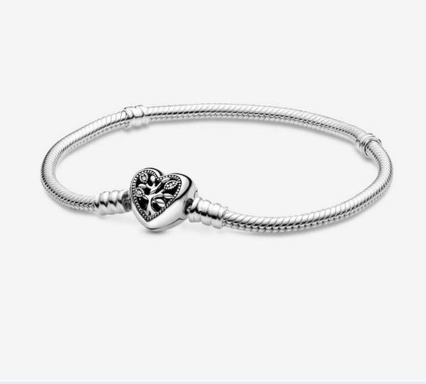 2020 base bracelet for moments family tree heart clasp snake chain bracelet women dainty gifts jewelry, Black
2020 base bracelet for moments family tree heart clasp snake chain bracelet women dainty gifts jewelry, Black