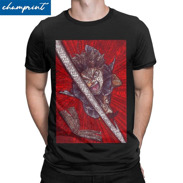 men's t-shirts asta black clover novelty 100% cotton tee shirt short sleeve t shirt round neck clothing original
men's t-shirts asta black clover novelty 100% cotton tee shirt short sleeve t shirt round neck clothing original