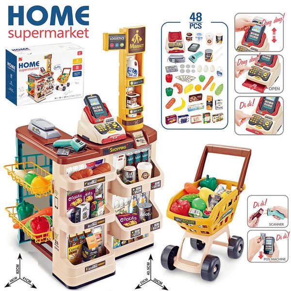 children's toys deluxe simulation supermarket shopping cart combination trolley shopping children and girls cross home supermarket toy
children's toys deluxe simulation supermarket shopping cart combination trolley shopping children and girls cross home supermarket toy