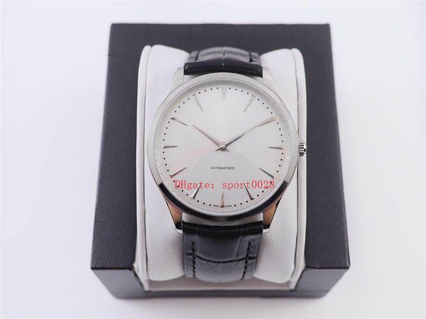 the new watch of 2020 39mm jaegar classic automatic chain movement cal.899/1 italian calfskin watchband sapphire mirror man's watch, Slivery;brown
the new watch of 2020 39mm jaegar classic automatic chain movement cal.899/1 italian calfskin watchband sapphire mirror man's watch, Slivery;brown