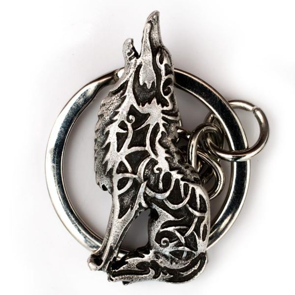 celtic odin wolf keychain metal scandinavian knot raven norse celtic nordic talisman key chain, Silver
celtic odin wolf keychain metal scandinavian knot raven norse celtic nordic talisman key chain, Silver