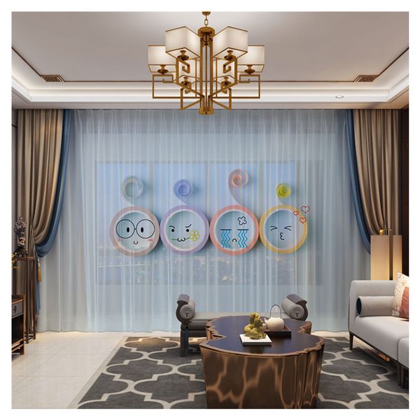 chiffon curtains for children girl room panel sheer tulle curtains for living room bedroom french window home decoration
chiffon curtains for children girl room panel sheer tulle curtains for living room bedroom french window home decoration