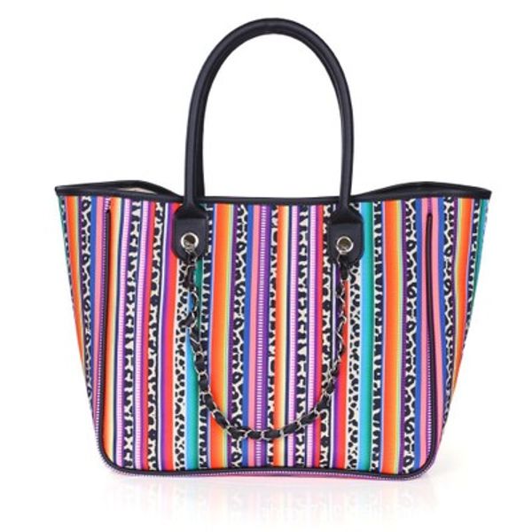 2020 new women's shoulder bag colorful stripe printing ladies portable beach bag sac de voyage femme
2020 new women's shoulder bag colorful stripe printing ladies portable beach bag sac de voyage femme