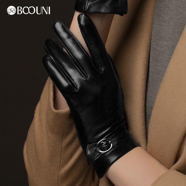 five fingers gloves boouni genuine leather elegant black women sheepskin thermal winter velvet lining finger driving glove nw783, Blue;gray
five fingers gloves boouni genuine leather elegant black women sheepskin thermal winter velvet lining finger driving glove nw783, Blue;gray