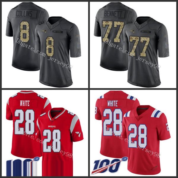 new england patriots green 8 jamie collins 28 james white77 michael bennett red alternate stitched nfl 100th season, Black;red
new england patriots green 8 jamie collins 28 james white77 michael bennett red alternate stitched nfl 100th season, Black;red