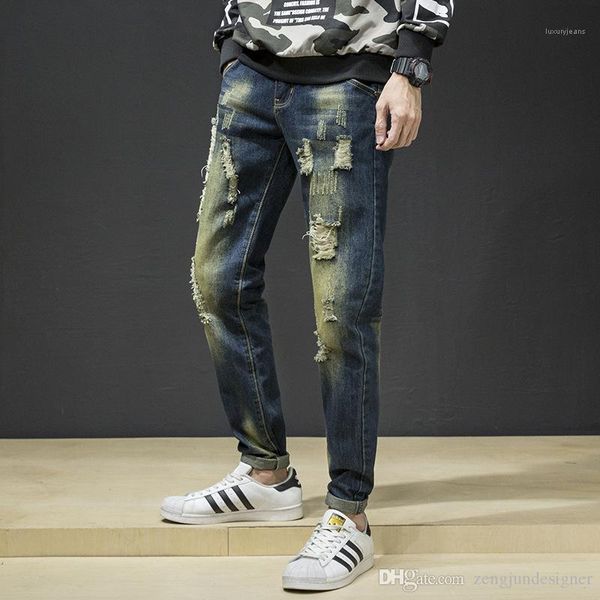 zipper blue homme clothing hip hop casual apparel mens retro new designer jeans hole fashion style button
zipper blue homme clothing hip hop casual apparel mens retro new designer jeans hole fashion style button