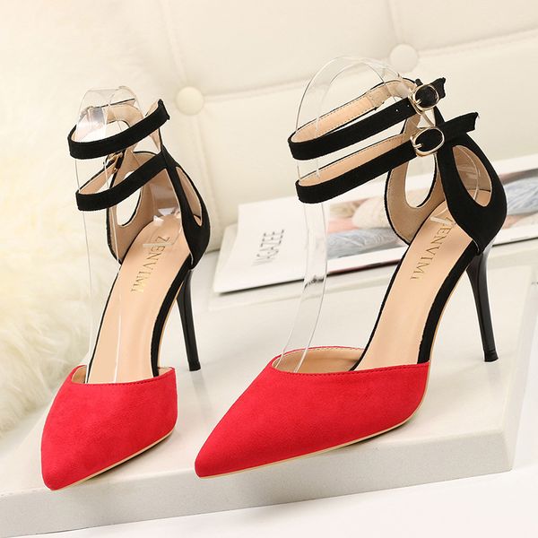 new 9cm pumps women's shoes europe united states new 2020 summer ladies high heel sandals with cats and women's shoes, Black
new 9cm pumps women's shoes europe united states new 2020 summer ladies high heel sandals with cats and women's shoes, Black