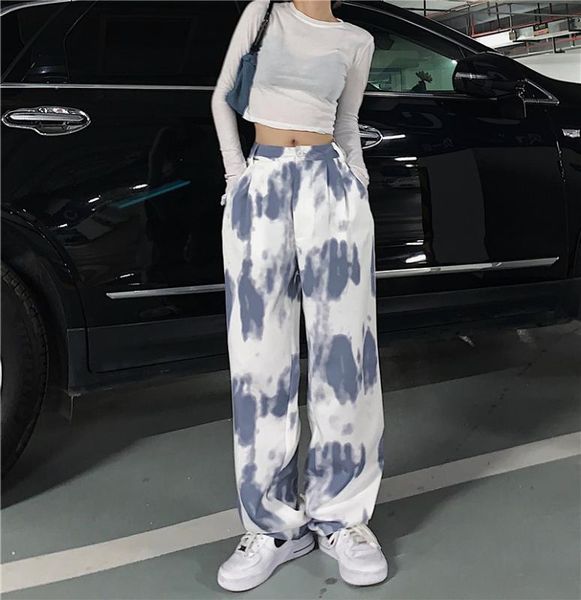 women's pants & capris personalized tie-dye all-match loose straight streetwear wide-leg 2021 summer sweet high-waist printed casual, Black;white
women's pants & capris personalized tie-dye all-match loose straight streetwear wide-leg 2021 summer sweet high-waist printed casual, Black;white
