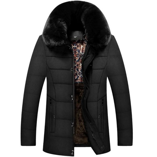 men's down & parkas feitong thick mid-length solid black winter jacket men thickened hoodie cotton-padded zipper coats
men's down & parkas feitong thick mid-length solid black winter jacket men thickened hoodie cotton-padded zipper coats