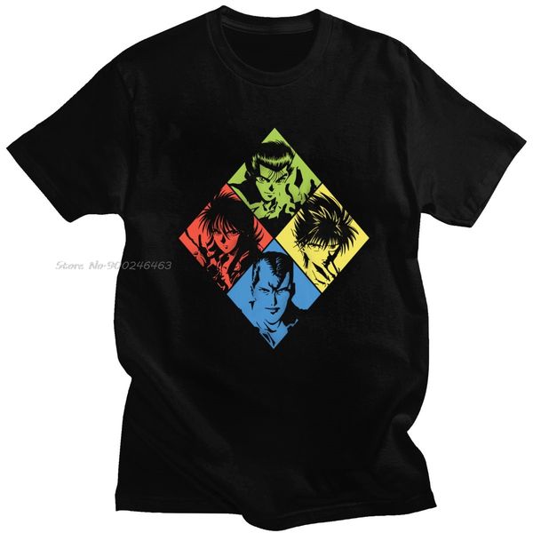 манга ю. ю. hakusho tshirt мужчины короткие рукава хлопок юсуке курама tshirt youko курама tee аниме kazuma кувабара хиеи рубашка подарков
манга ю. ю. hakusho tshirt мужчины короткие рукава хлопок юсуке курама tshirt youko курама tee аниме kazuma кувабара хиеи рубашка подарков