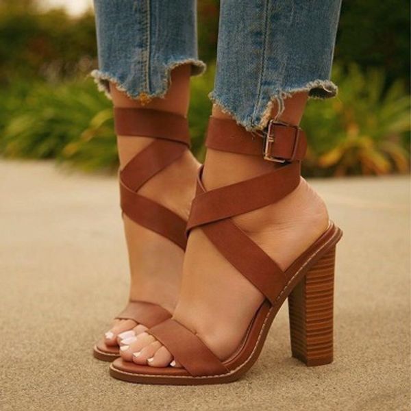 2020 sandals comfort shoes for women suit female beige cross-shoes high heels buckle women's comfort block heeled gladiator, Black
2020 sandals comfort shoes for women suit female beige cross-shoes high heels buckle women's comfort block heeled gladiator, Black