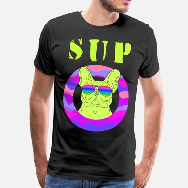 sup. frenchie dog with rainbow shades. t shirt men design short sleeve o-neck novelty loose funny casual spring autumn family shirt
sup. frenchie dog with rainbow shades. t shirt men design short sleeve o-neck novelty loose funny casual spring autumn family shirt
