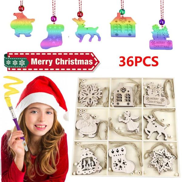 36pcs christmas decoration diy hollow wood chips christmas tree hanging ornaments children creative diy gift for
36pcs christmas decoration diy hollow wood chips christmas tree hanging ornaments children creative diy gift for