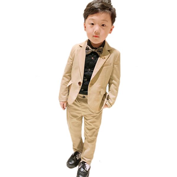 flower boys suits for wedding school kids prom party formal blazer pants 2pcs clothing set children tuxedo performance costume, Blue
flower boys suits for wedding school kids prom party formal blazer pants 2pcs clothing set children tuxedo performance costume, Blue