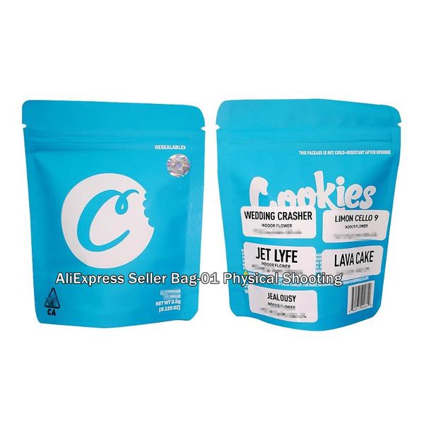 new cookies bag mylar resealable packaging only bag, only empty bag, with anti-counterfeiting trademark and label
new cookies bag mylar resealable packaging only bag, only empty bag, with anti-counterfeiting trademark and label