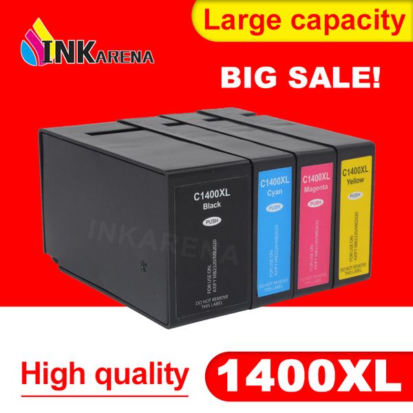 ink cartridges inkarena pgi 1400xl compatible cartridge for canon pgi-1400 xl maxify mb2040 mb2340 mb2140 mb2740 printers with chips
ink cartridges inkarena pgi 1400xl compatible cartridge for canon pgi-1400 xl maxify mb2040 mb2340 mb2140 mb2740 printers with chips