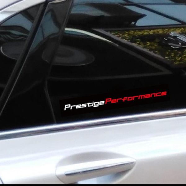 55 x 5cm red/white prestige performance graphic front windshield decor stickers auto door customized decal sport styling
55 x 5cm red/white prestige performance graphic front windshield decor stickers auto door customized decal sport styling