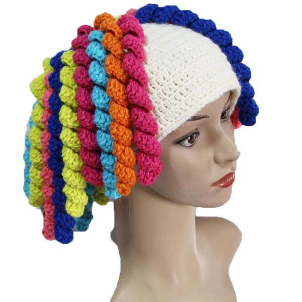 curly hair wig hats handmade knit warm winter caps beanie jamaican halloween costume gifts
curly hair wig hats handmade knit warm winter caps beanie jamaican halloween costume gifts