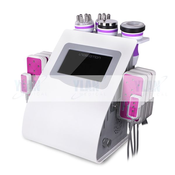 new 6 in 1 40k ultrasonic cavitation vacuum radio frequency lipo laser slimming machine for spa sale
new 6 in 1 40k ultrasonic cavitation vacuum radio frequency lipo laser slimming machine for spa sale